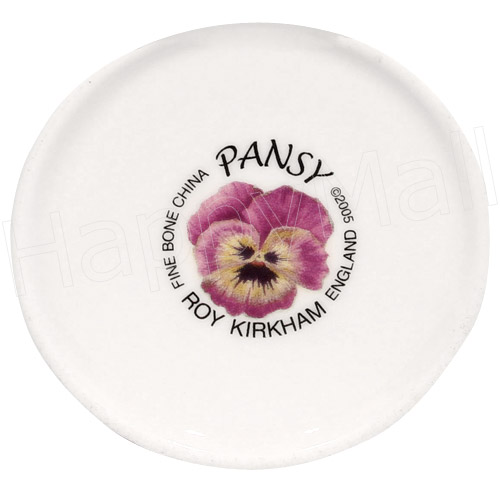 Set of 3 Pansy Fine China Mugs, photo-1