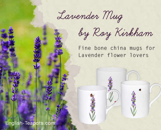 Set of 3 Lyric Lavender Coffee Mugs, photo-1