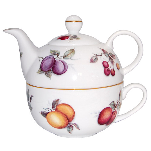 Scatter Fruit Tea-for-One Set