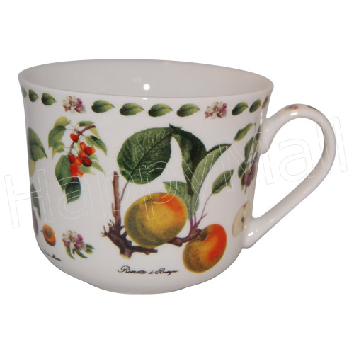 Victoriana Fruit - Jumbo Cup & Saucer Set, photo-2