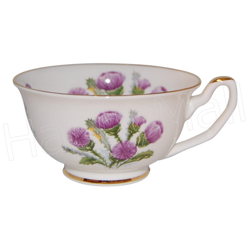 Thistle Fine Bone China Cup & Saucer Set, photo-1