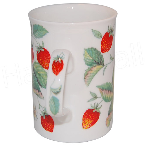 Alpine Strawberry Bone China Mug, photo-1