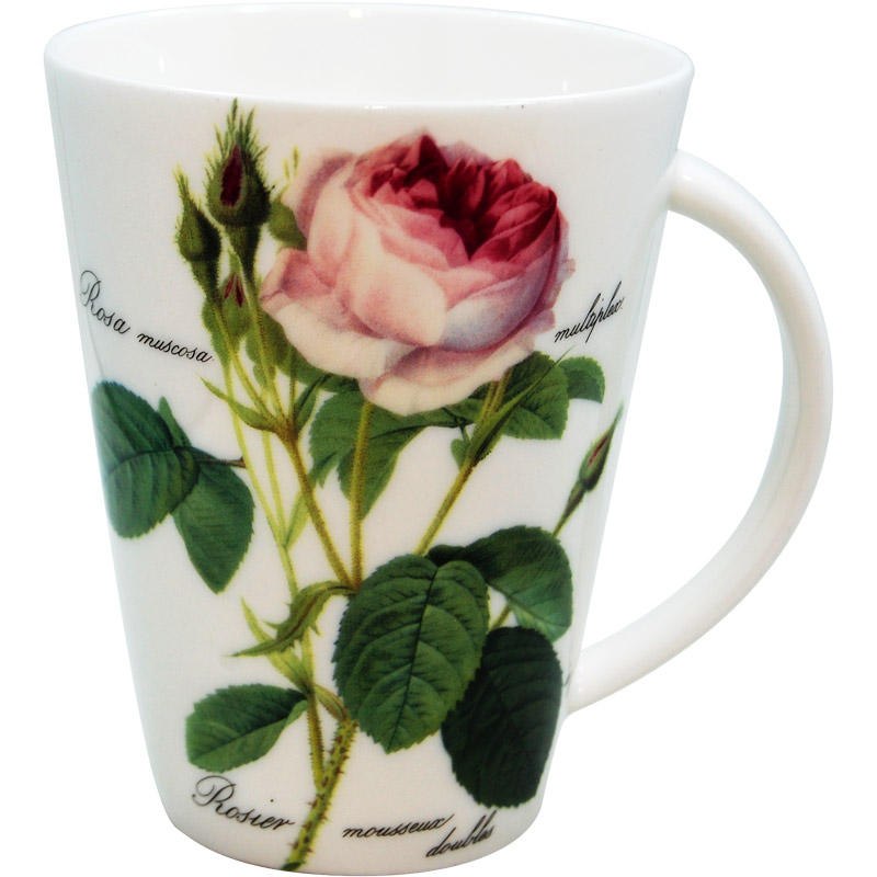 Redoute rose - Cone Shaped Mug, photo main