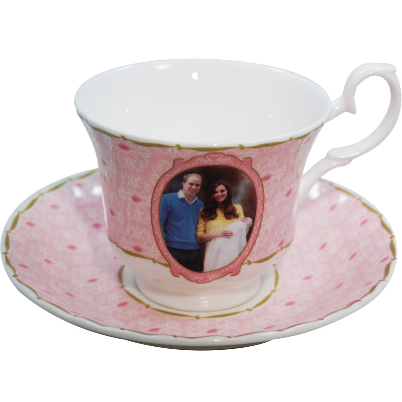 Princess Charlotte of Cambridge Commerative Fine Bone China Cup and Saucer