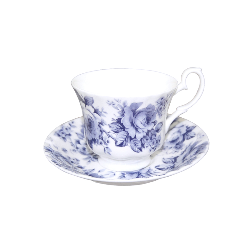 English Chinz in Blue, Cup and Saucer Set, photo-2