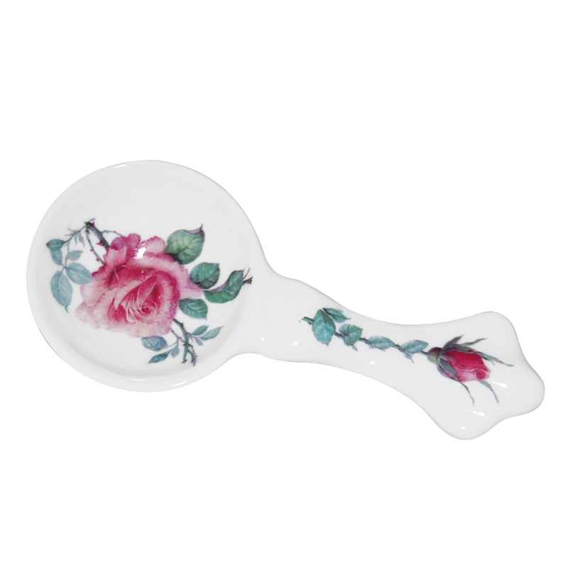 English Rose Tea Caddy Spoon