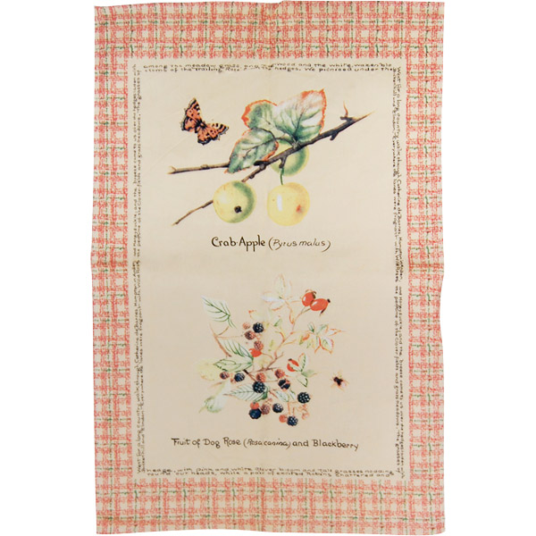 Edwardian Lady Fruit Tea Towel