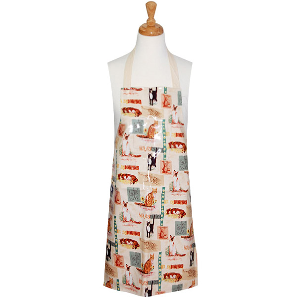 Childs PVC Apron - Cute Cats