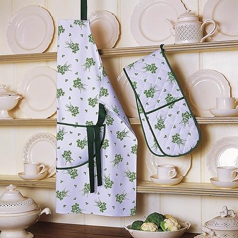 Cotton Apron - Shamrock Bunch, photo-1