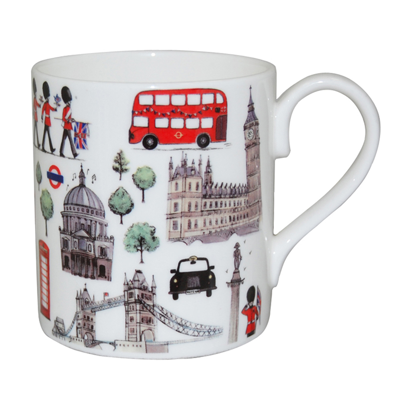 Royal Tea Party - London Souvenir Bone China Mug