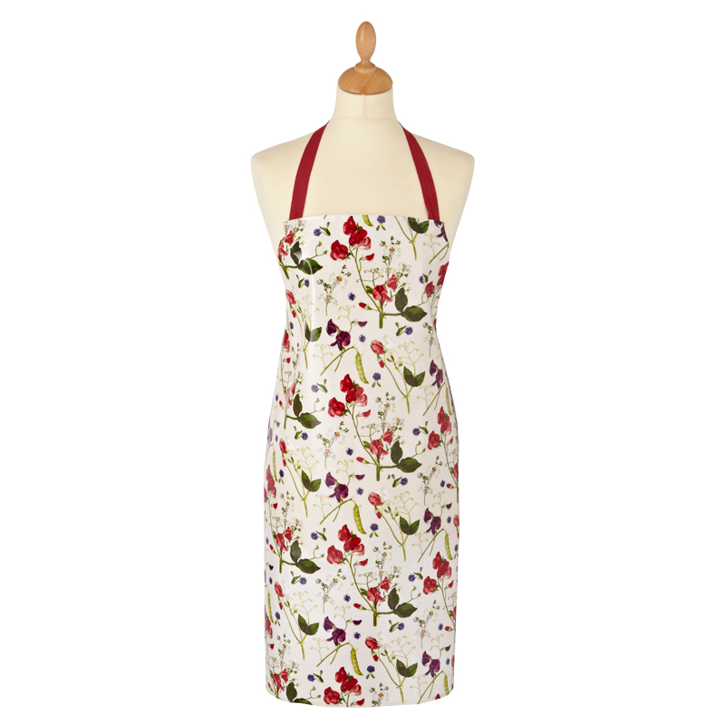 RHS Sweet Pea - PVC Kitchen Apron