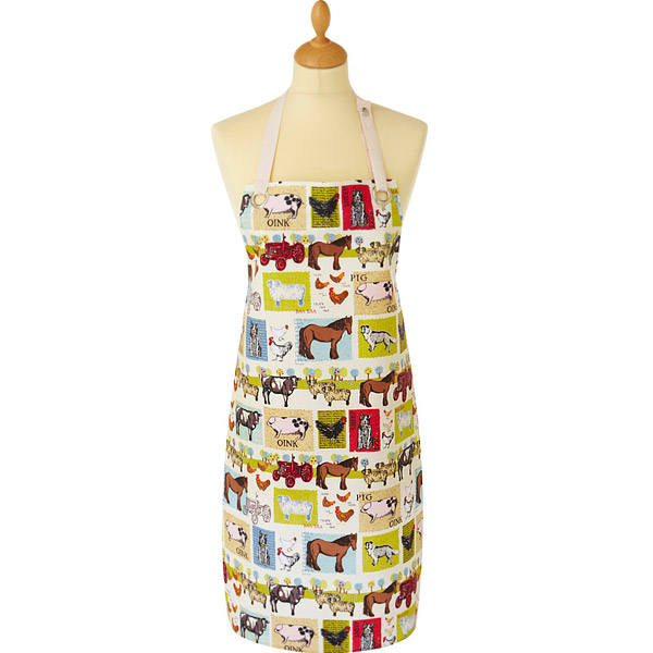 Down on the Farm - Oilcloth Apron