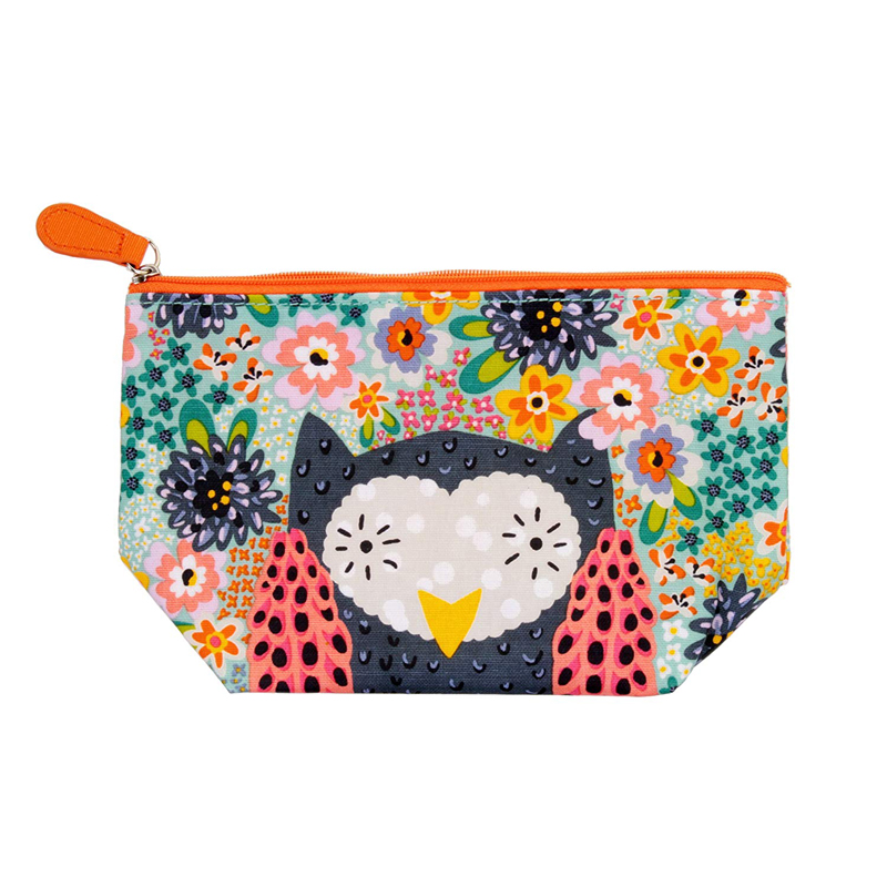 Cosmetic Bag, Owl