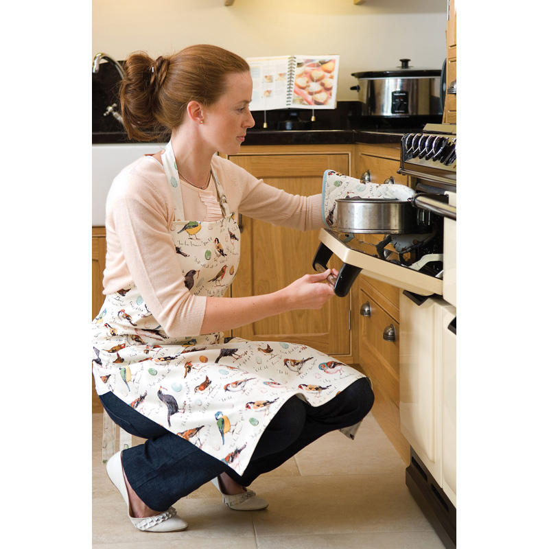 Birdsong Cotton Apron by Madeleine Floyd, photo-1