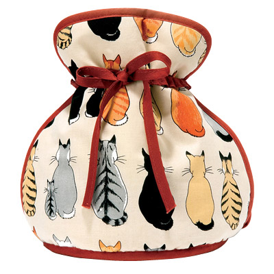 Cats in Waiting - Muff Tea Cozy