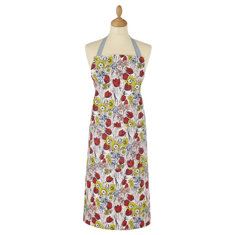 Cornish Garden Cotton Kitchen Apron