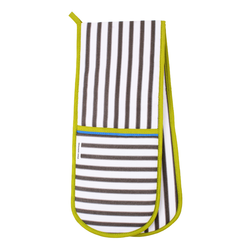 Franchini Stripe Double Oven Mitt