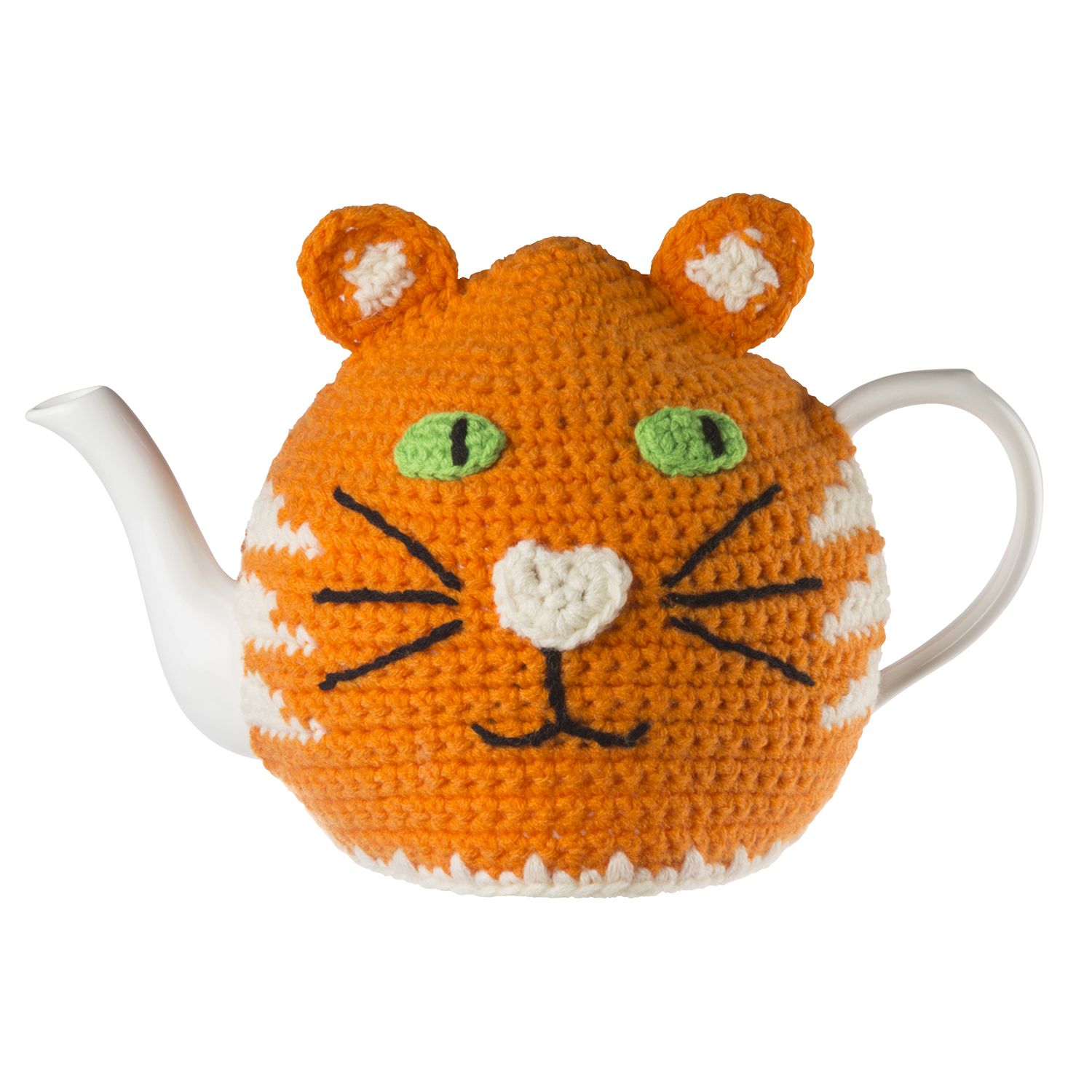Ginger Cat Knitted Tea Cozy