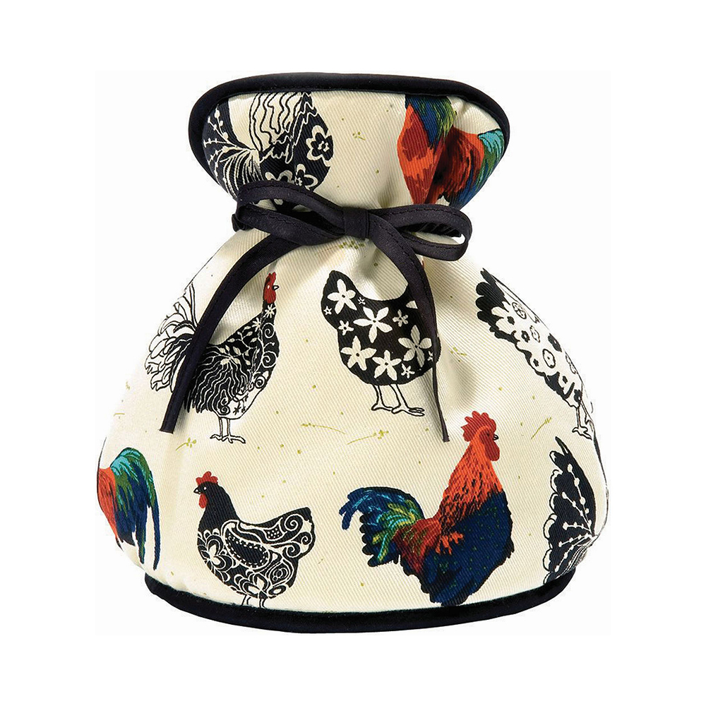 Rooster Tea Cosy, Muff Style Tea Cozy