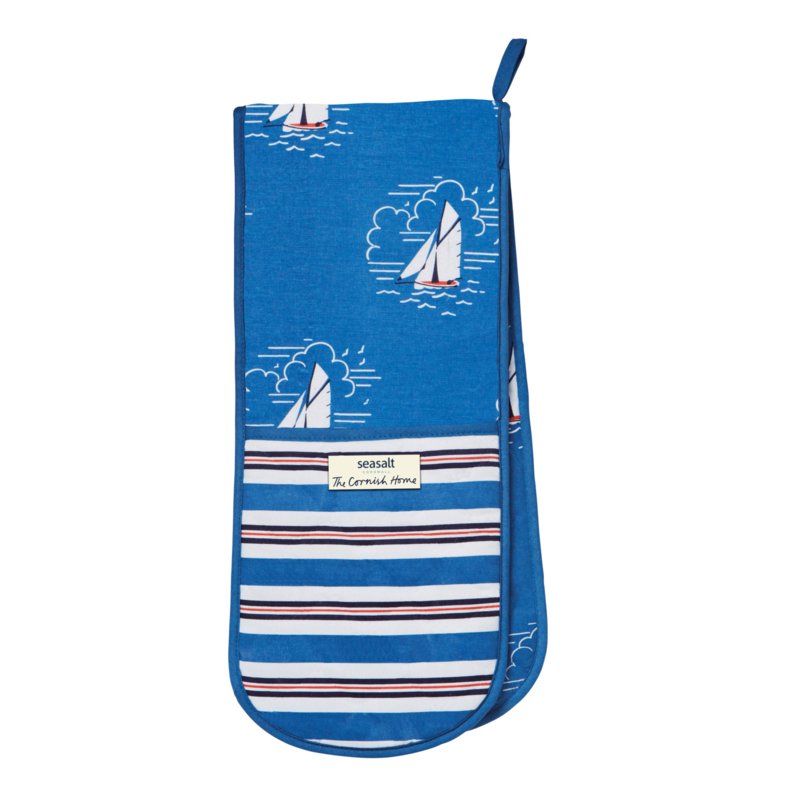 Seasalt The Seas In The Kitchen - Double Oven Mitt