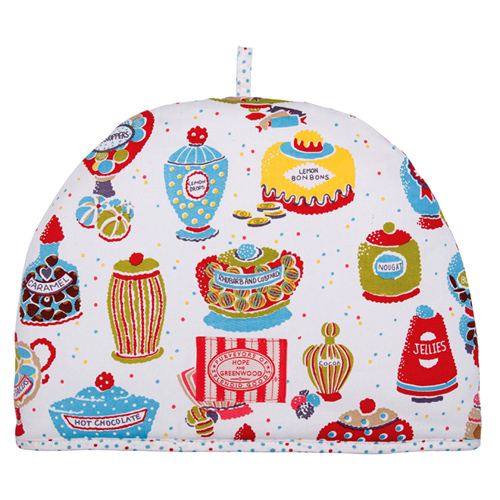 Sweet Shop Cotton Tea Cozy - 6-Cup Size