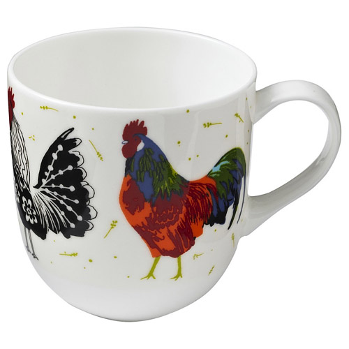 Rooster - Bone China Mug