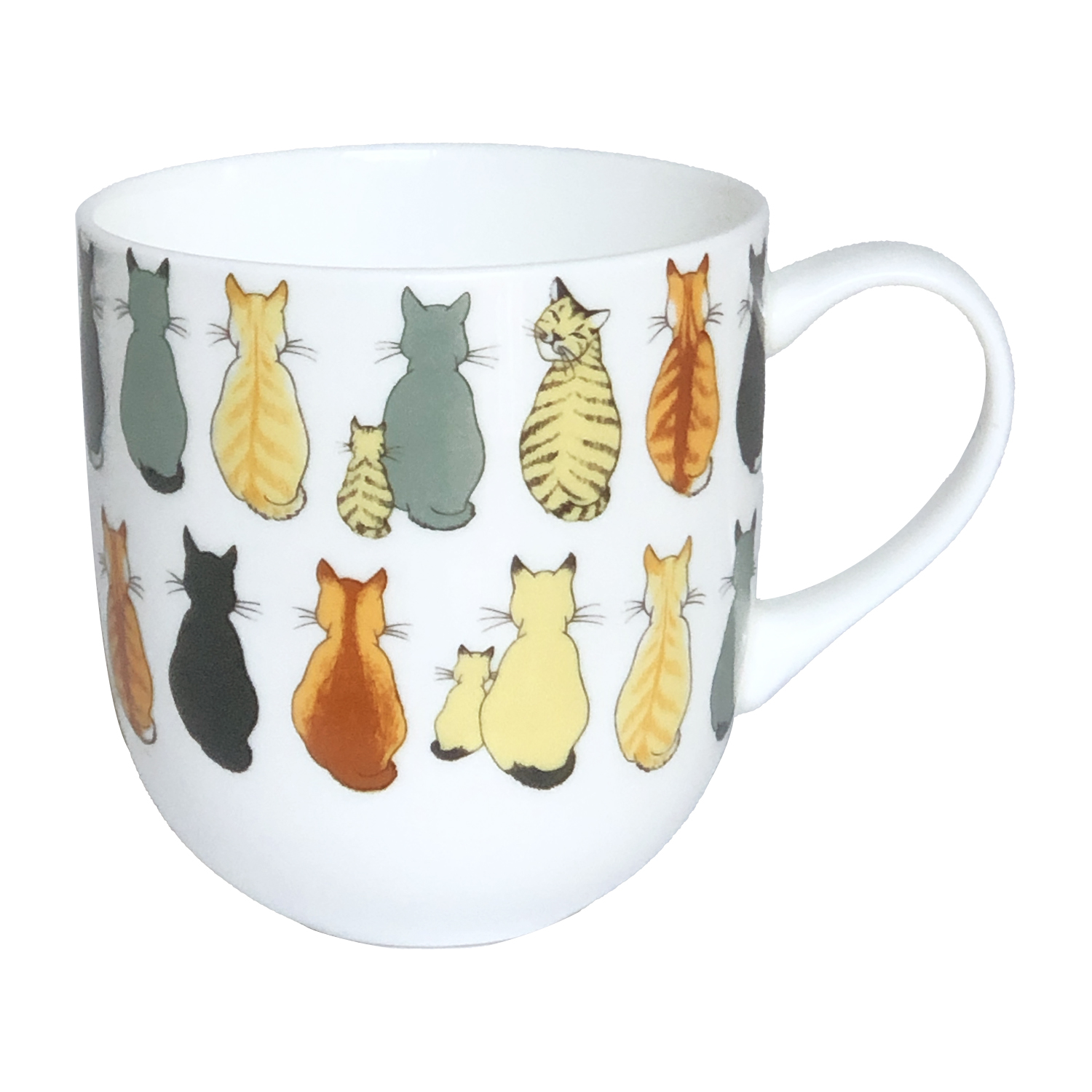 Cats in Waiting - Bone China Mug