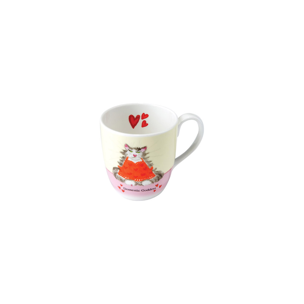 Domestic Goddess - Bone China Mug
