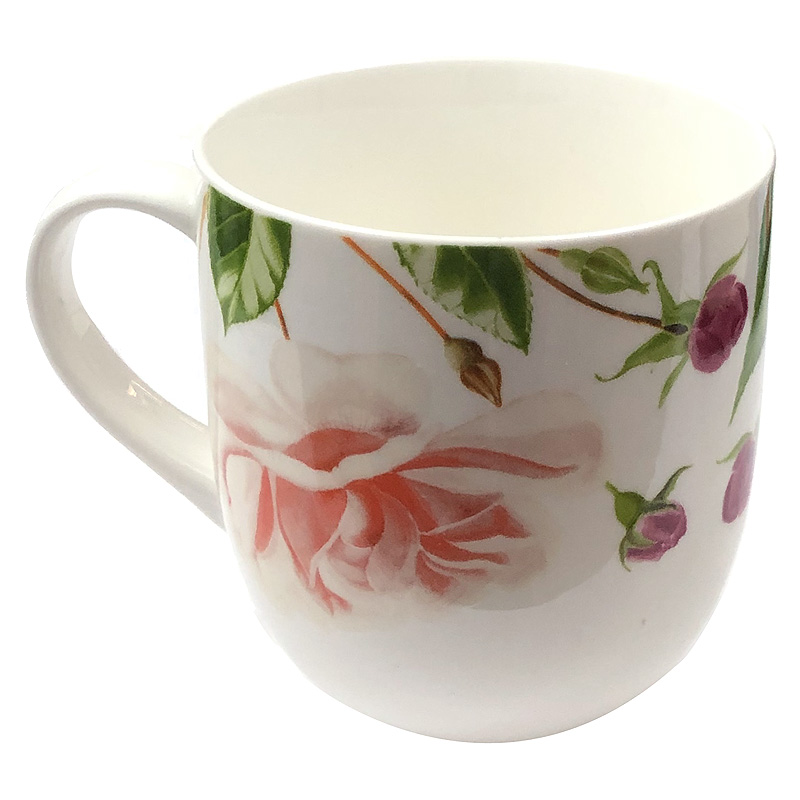 Traditional Rose Bone China Mug, photo-1