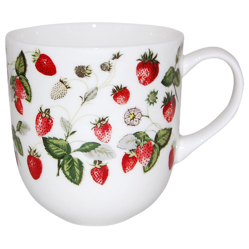 RHS Strawberry - Bone China Mug