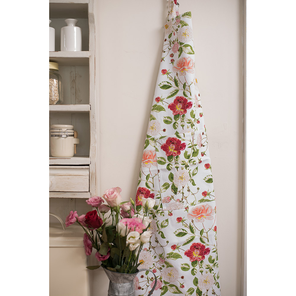 RHS Traditional Rose Cotton Apron, photo-1