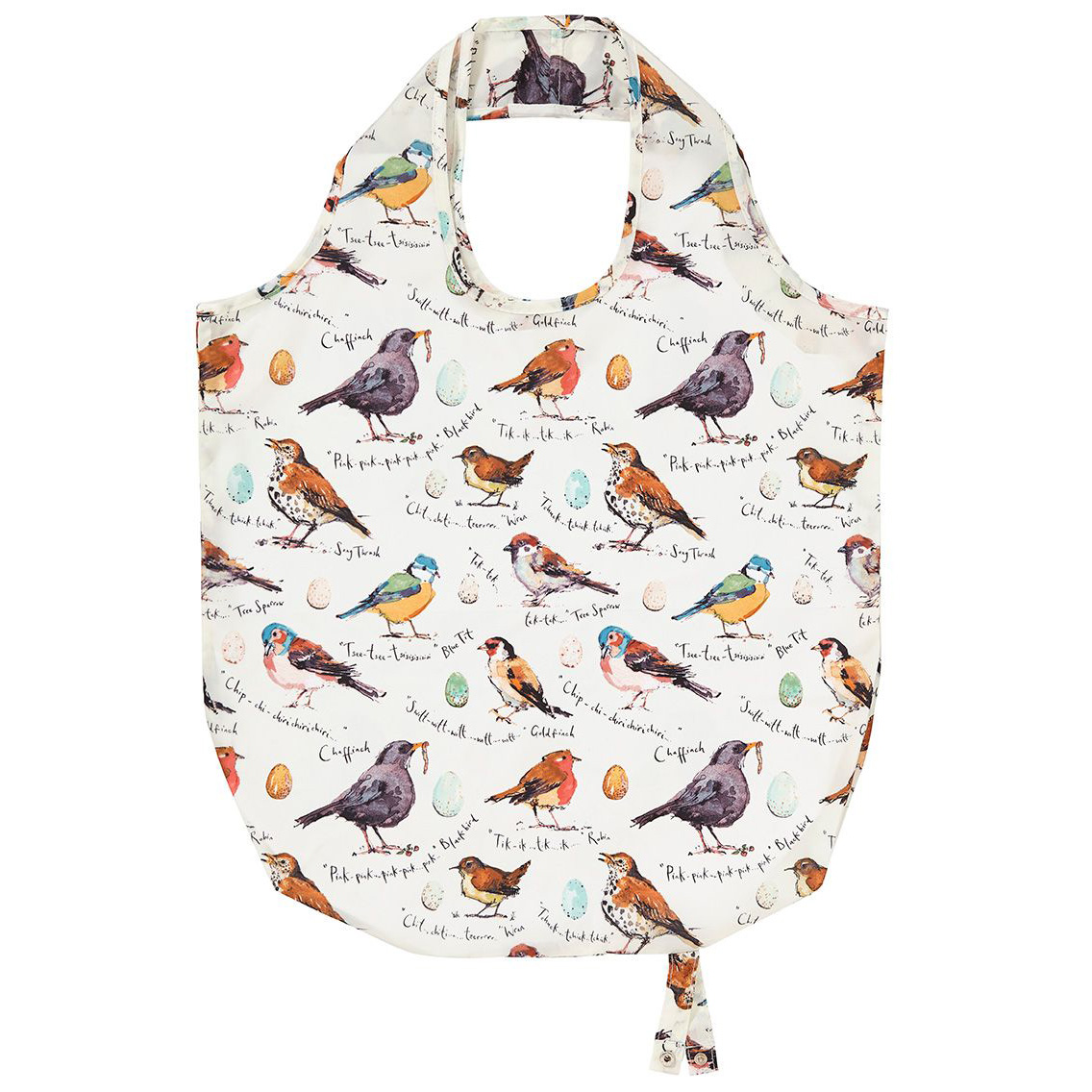 Packable Tote Bag - Bird Song