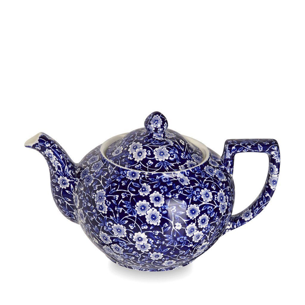 Burleigh - Large Teapot - Calico Blue