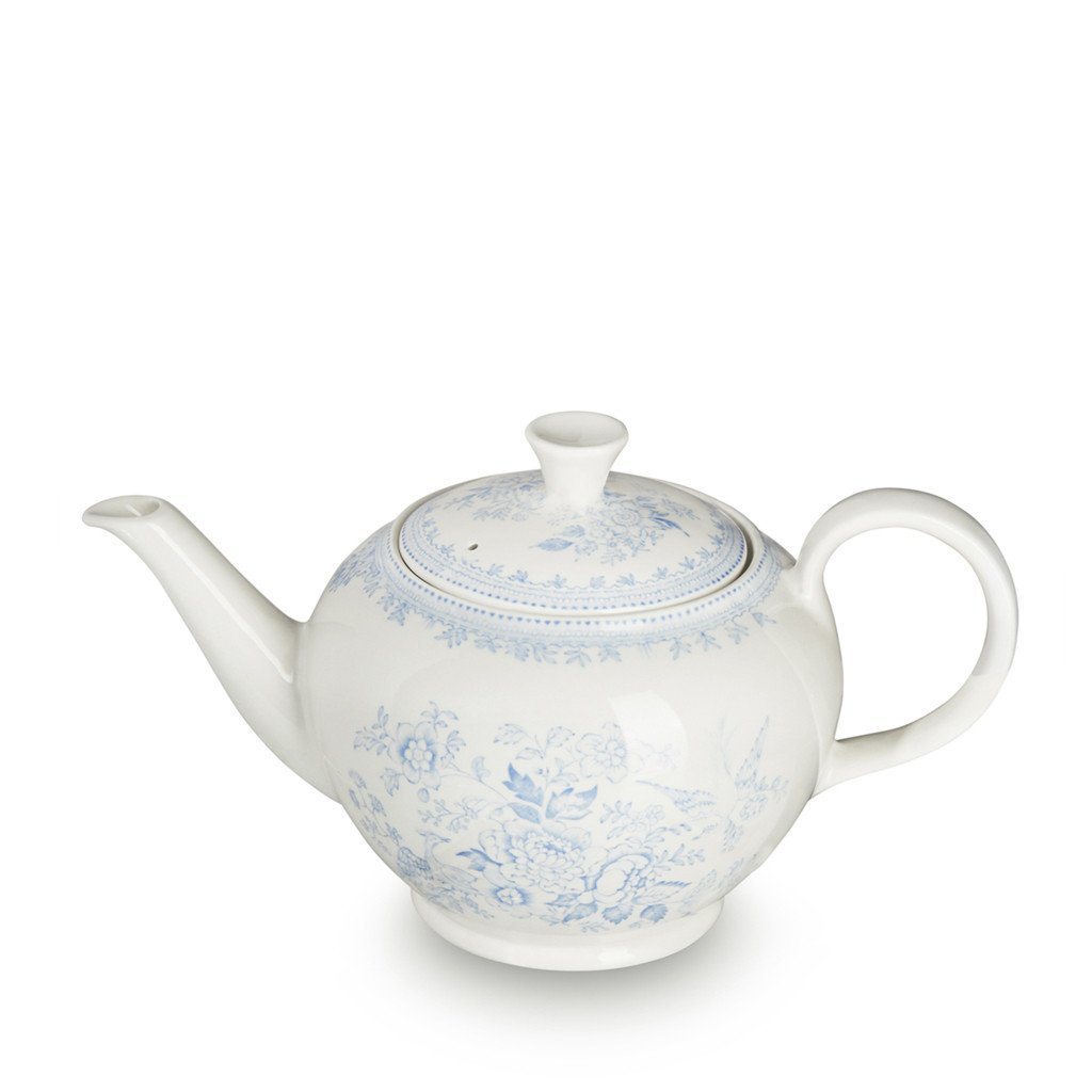 Burleigh - Large Teapot - Blue Asiatic Pheasants