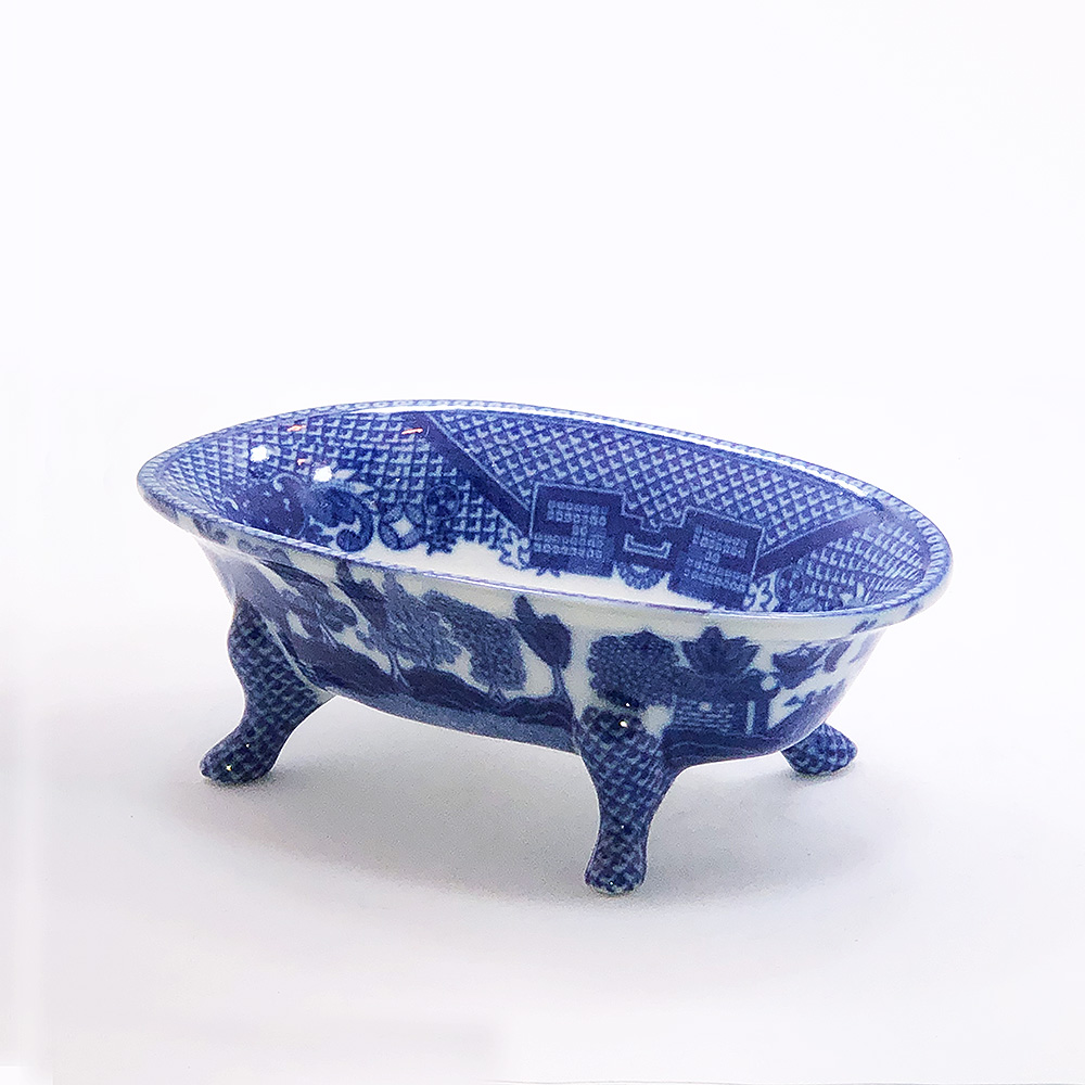 Blue Willow Bath Tub, 5