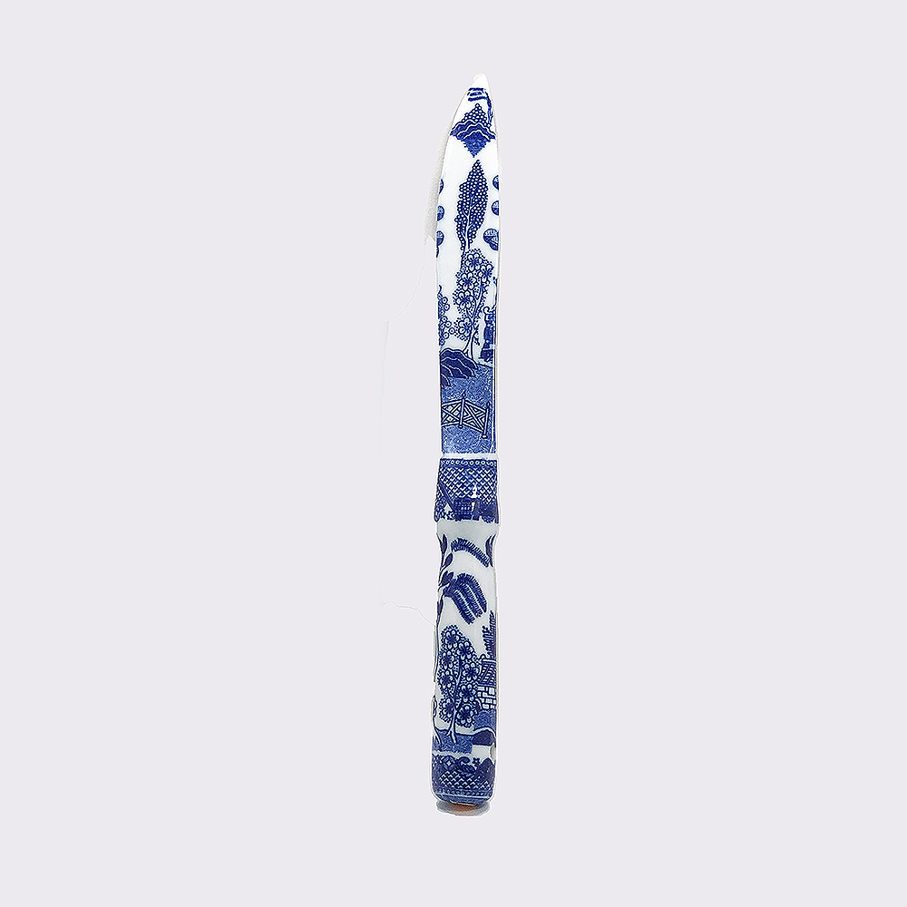 Blue Willow Letter Opener, 8