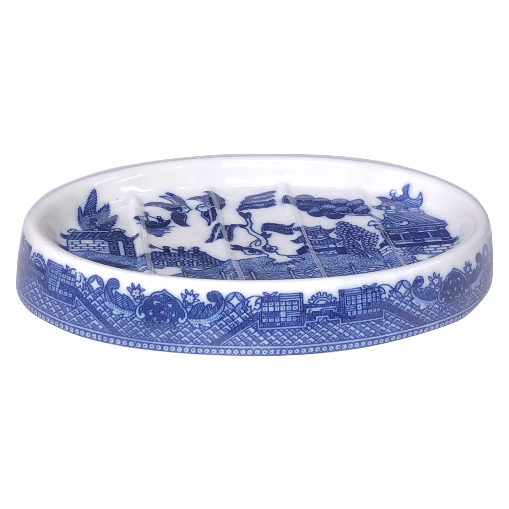 Blue Willow Soap Dish, 6L, photo-2