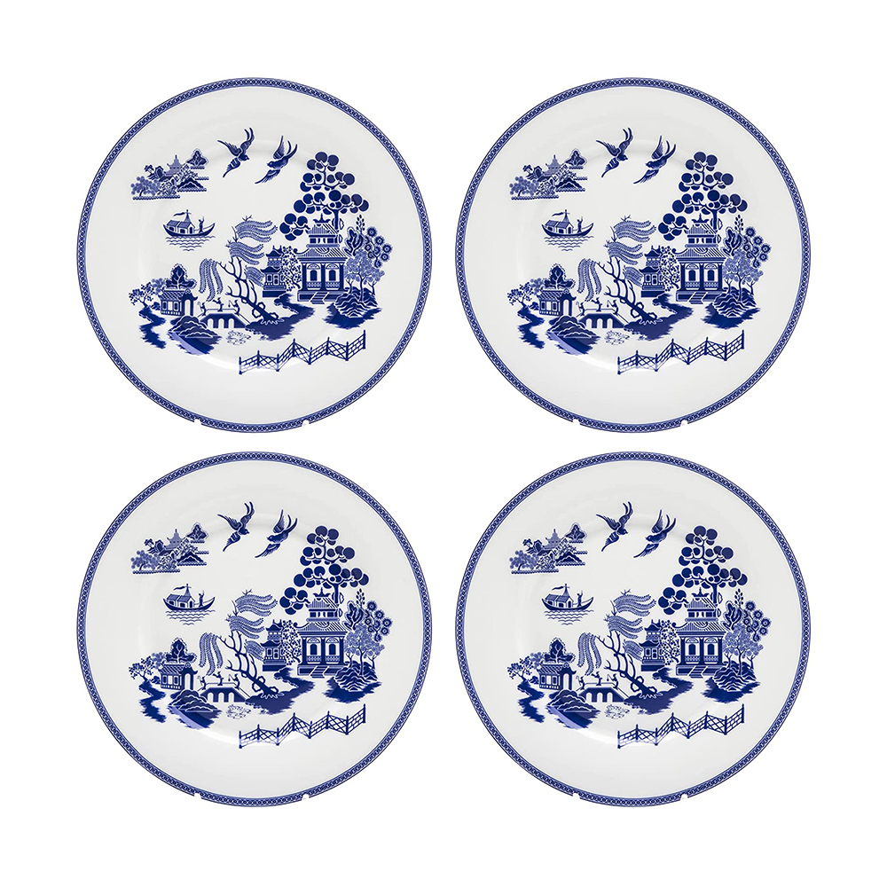 Blue Willow Tea Plate - Set of 4