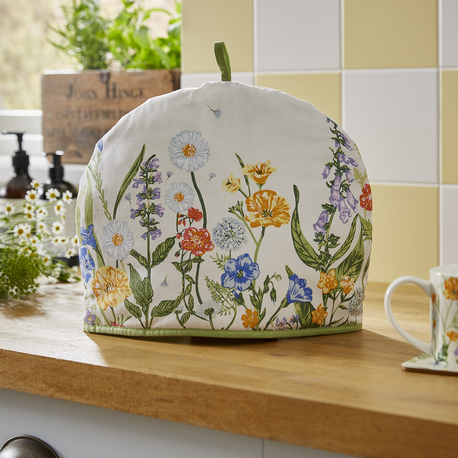 Cottage Garden Cotton Tea Cozy, photo-1