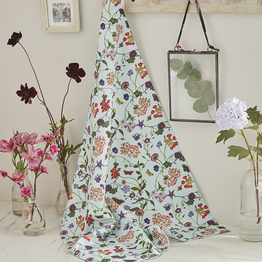 Cotton Tea Towel RHS Spring Floral, photo-1