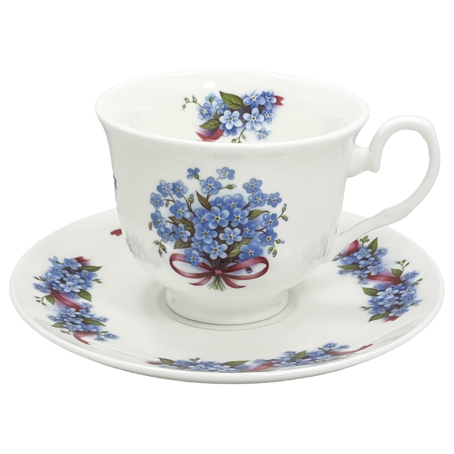 Forget-me-not Cup and Saucer Set