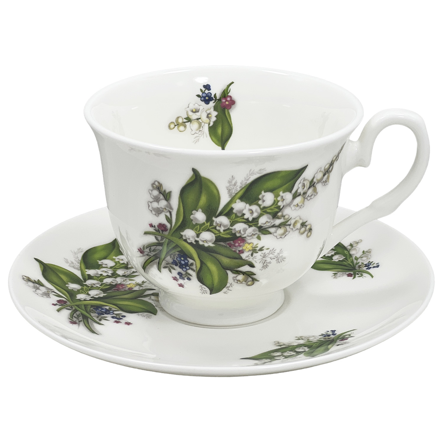 Lily of the Valley Cup and Saucer Set