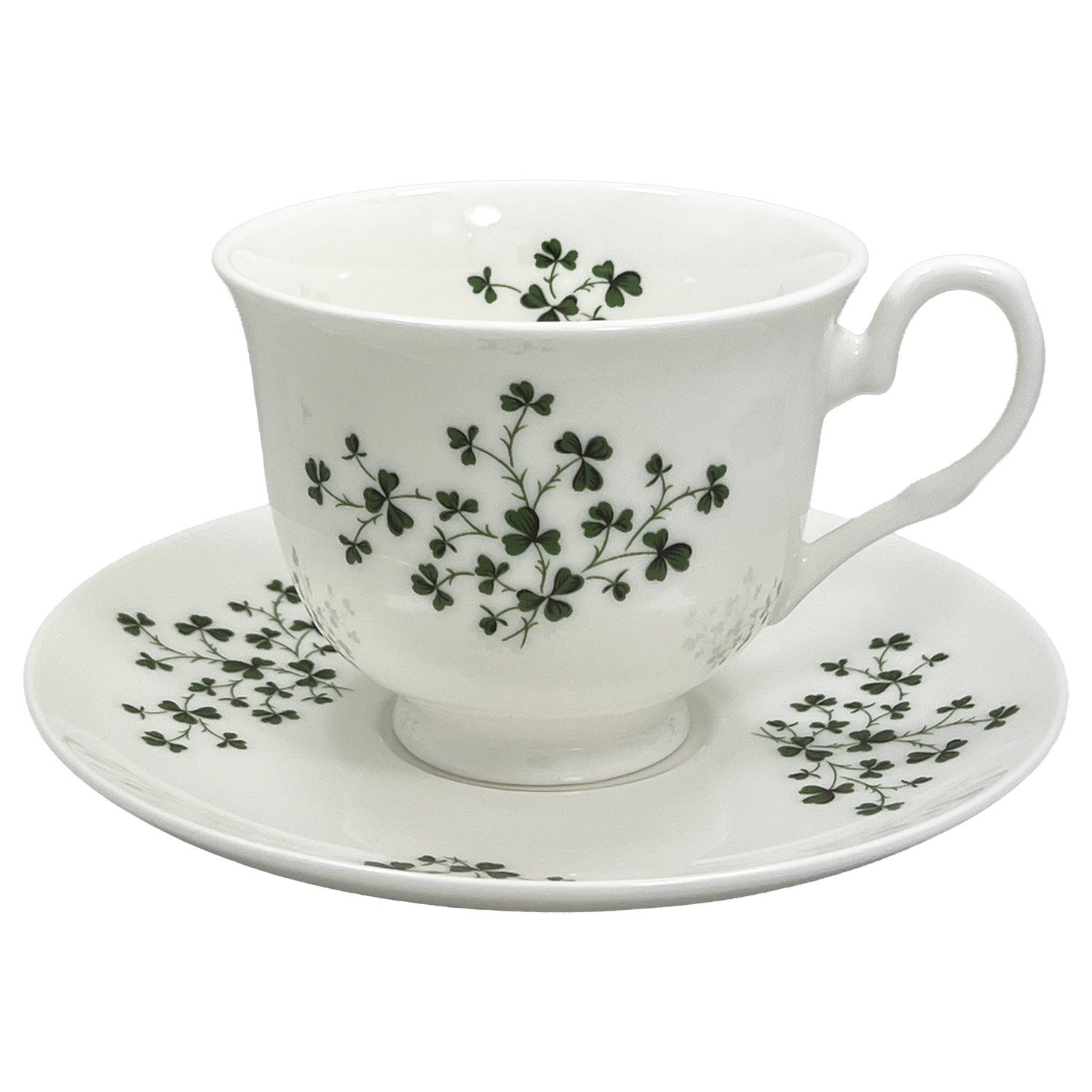 Shamrock Cup and Saucer Set