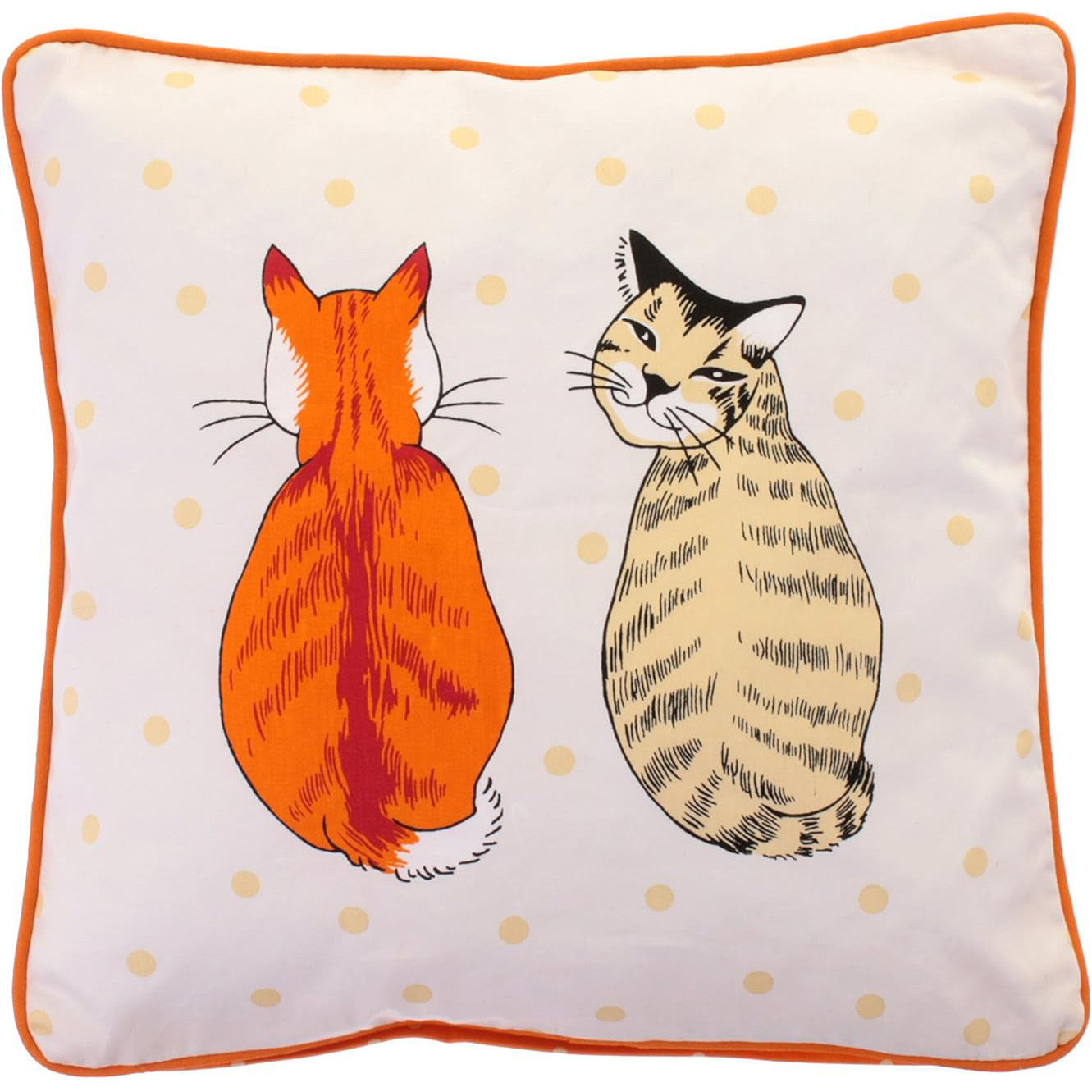 Cats In Waiting Cushion Cover - One Size