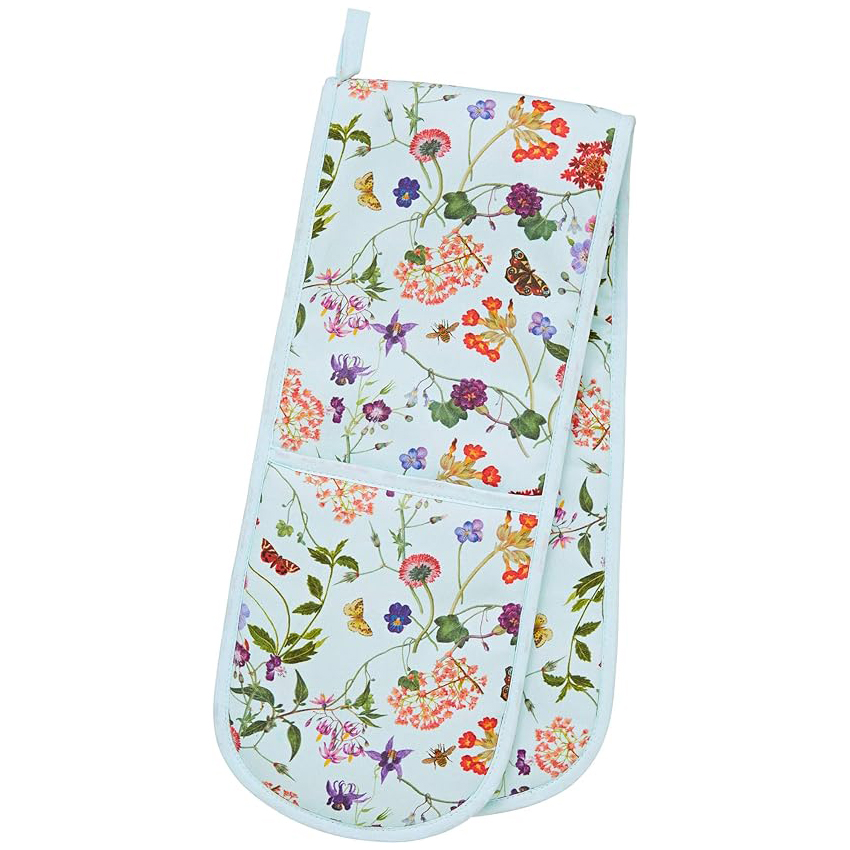 Double Oven Gloves RHS Spring Floral, photo main