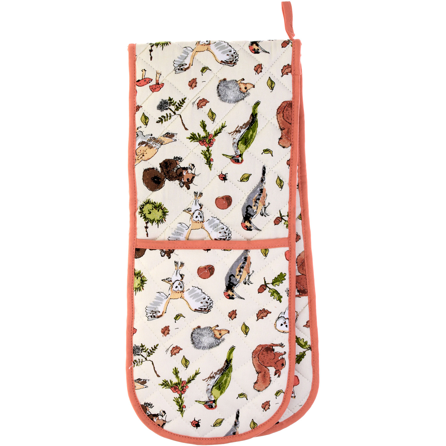 Double Oven Mitt Woodland