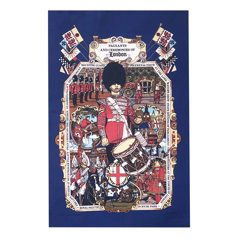 Buckingham Palace Guards Tea Towel – 100% Cotton Souvenir