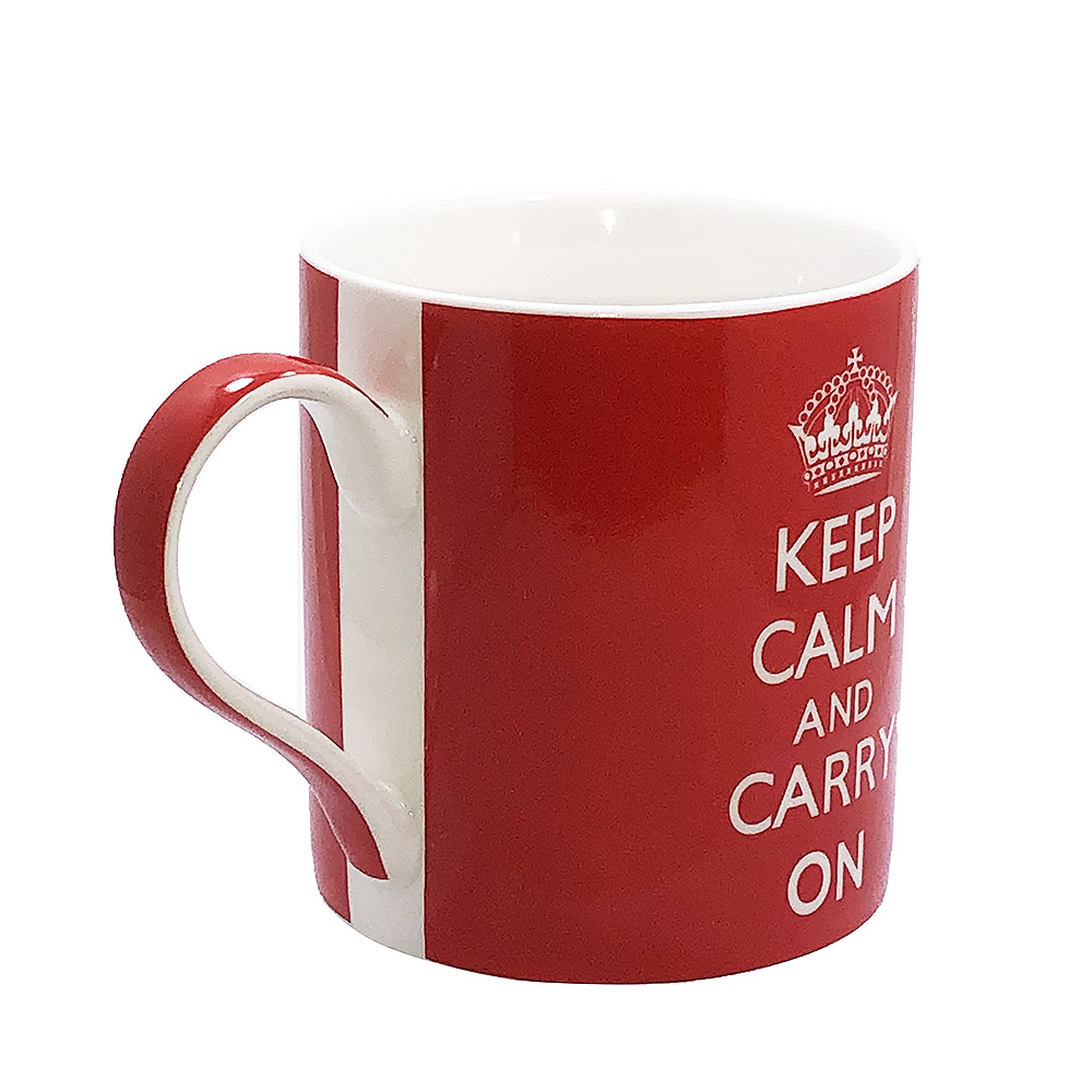 Keep Calm & Carry On Mug - Red, photo-1