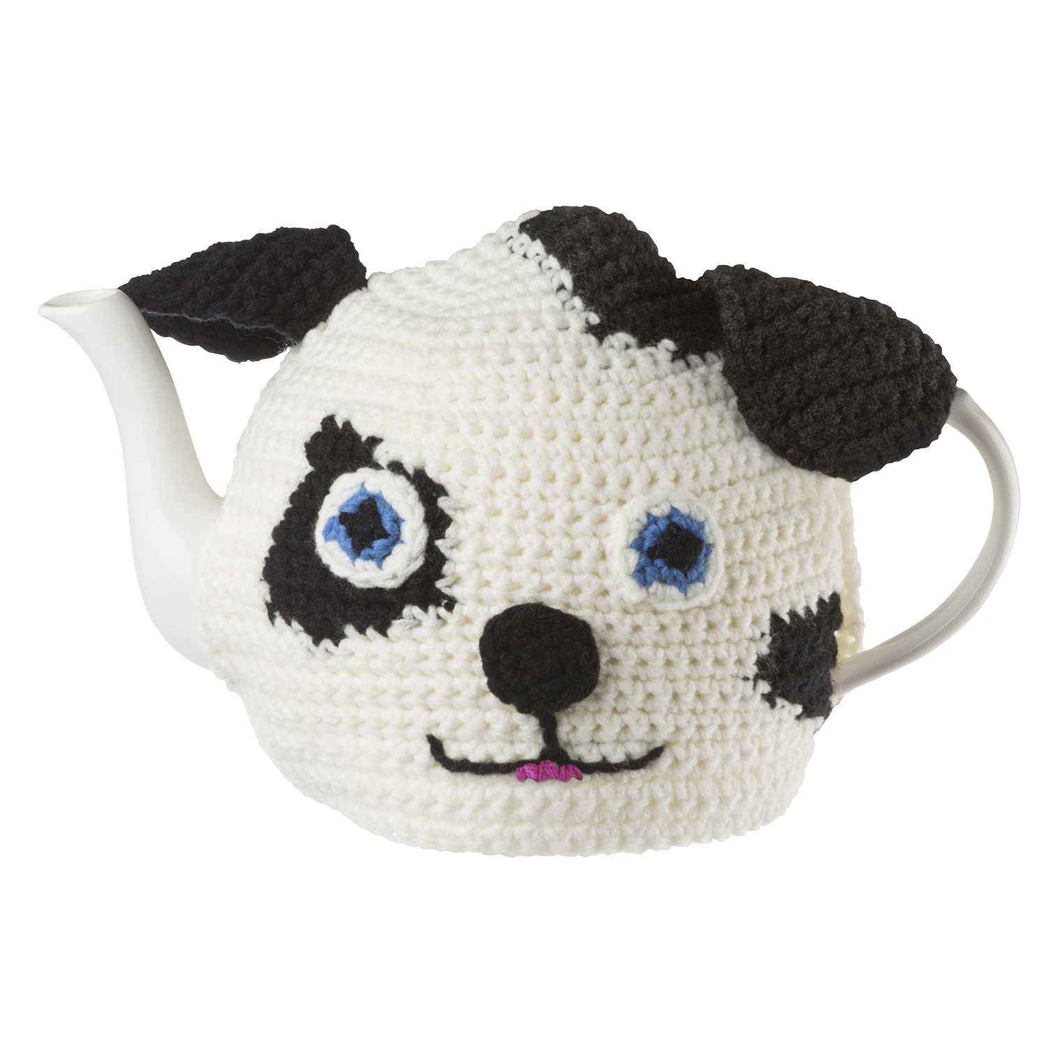 Knitted Tea Cozy - Spotty Dog