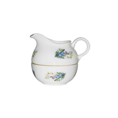 Mini Cream and Sugar Set - Forget Me Not